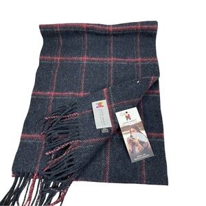 NWT John Hanly Luxury 100% Lambswool Scarf